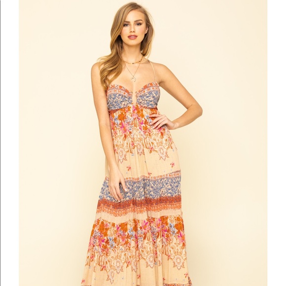 SOLD! Free People || Give A LIttle Maxi Dress - Picture 2 of 9